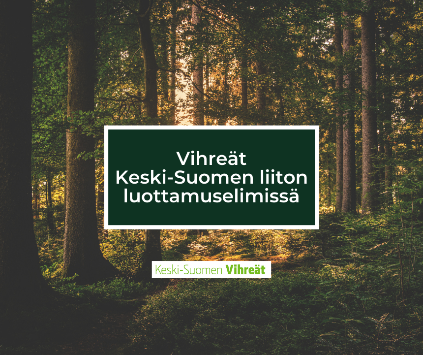 Vihreitä Keski-Suomen liiton luottamuselimissä